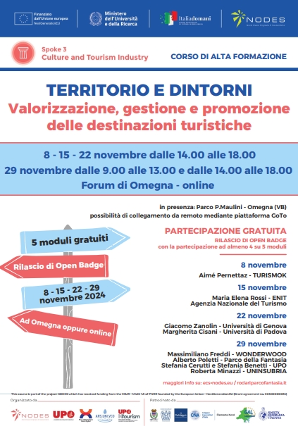 UPO_TURISMO DESTINATION MANAGEMENT_MARKETING_Omegna